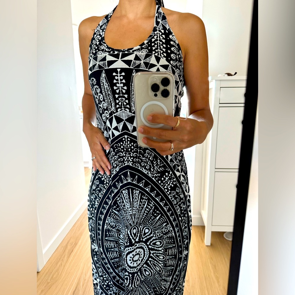Long boho chic dress
